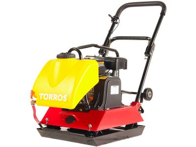 Trilplaat 21 kN watertank 6,5 pk benzine bodemplaat 60 x 48 cm  Torros