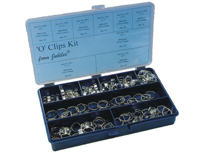 175-delige set o-clips slangklemmen